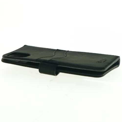 Sort læderetui til smartphone fra Ideal of Sweden (str. 16 x 8,5 cm)