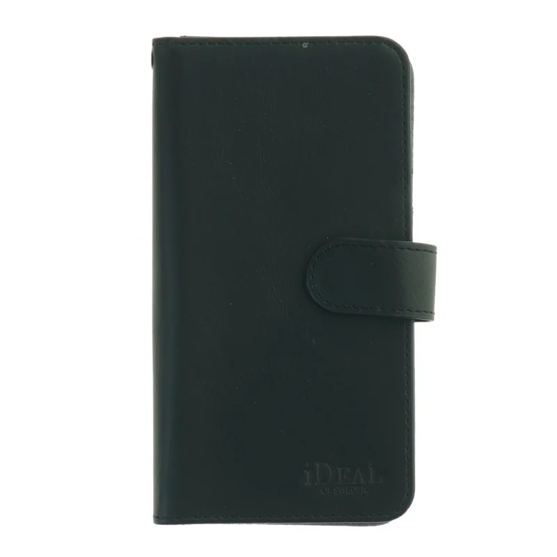 Sort læderetui til smartphone fra Ideal of Sweden (str. 16 x 8,5 cm)