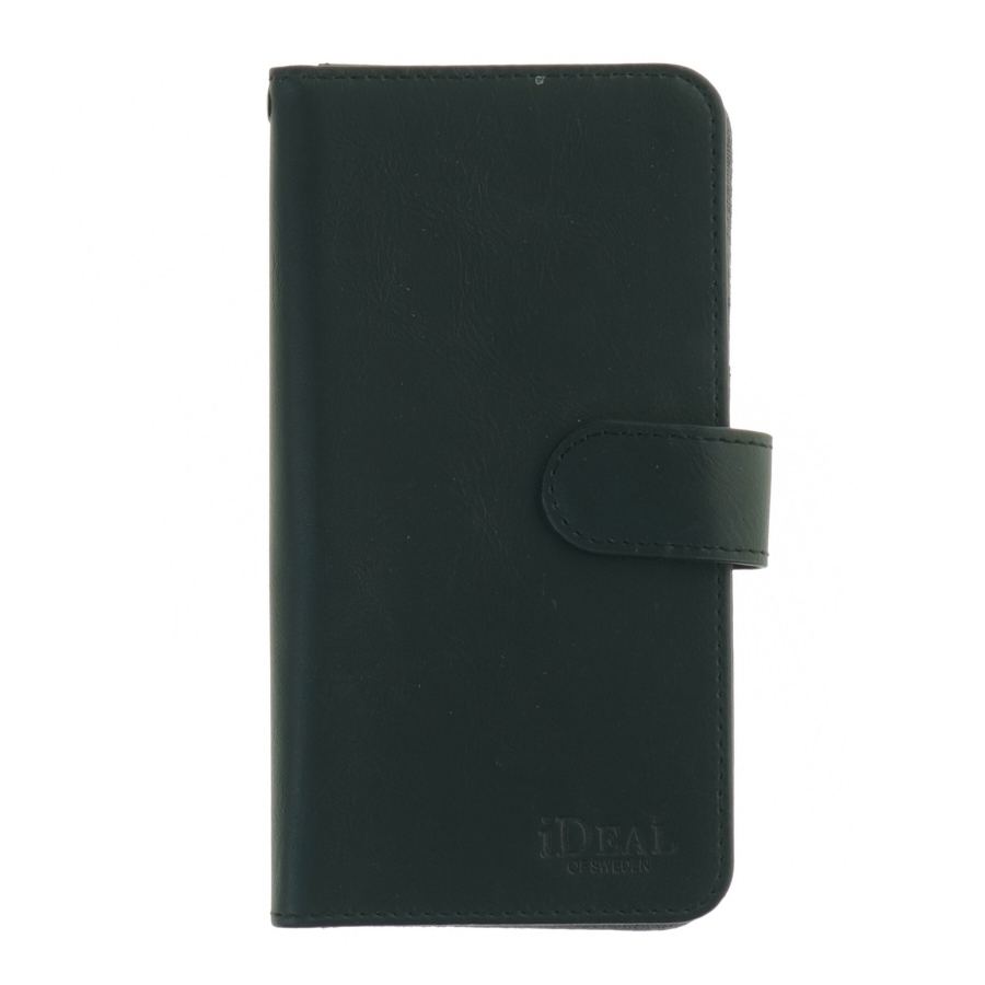 Sort læderetui til smartphone fra Ideal of Sweden (str. 16 x 8,5 cm)