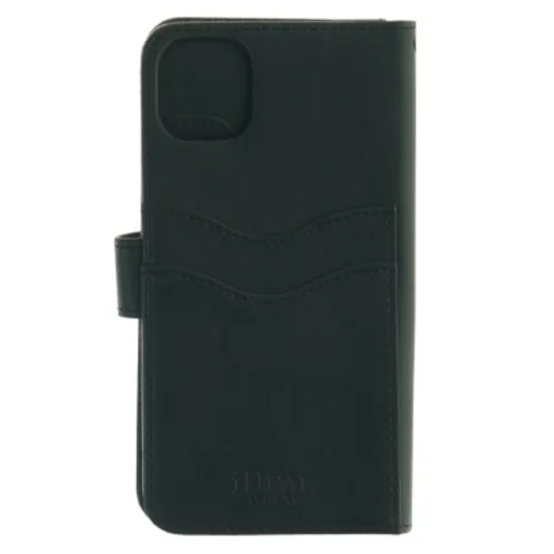 Sort læderetui til smartphone fra Ideal of Sweden (str. 16 x 8,5 cm)