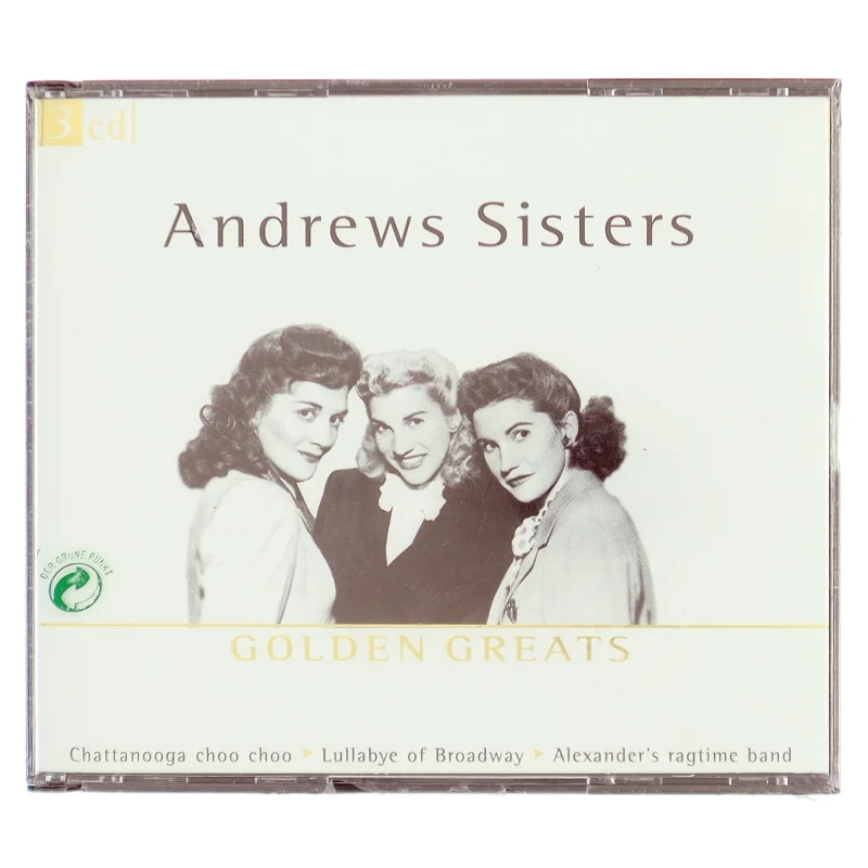 Andrews Sisters CD Box Sæt fra Disky Communications