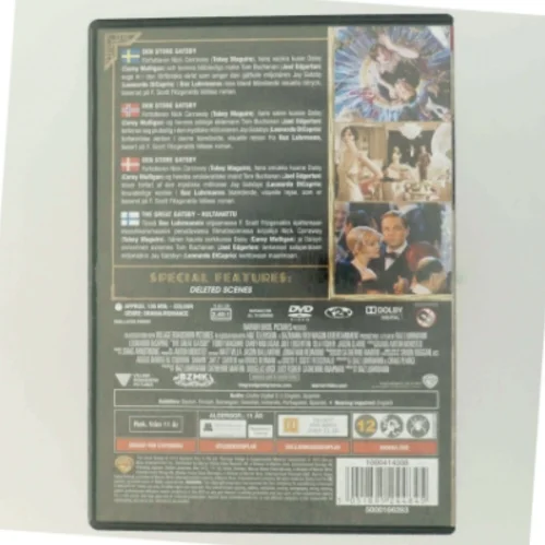 The Great Gatsby DVD fra Warner Bros