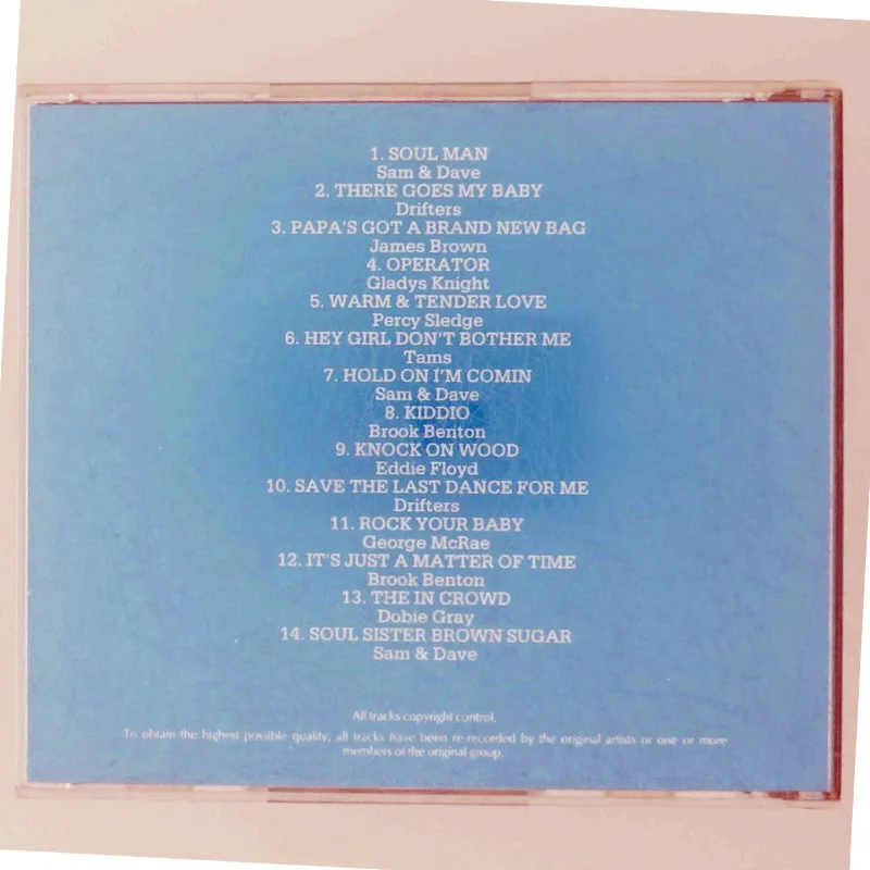 Soul musik CD, volume 1