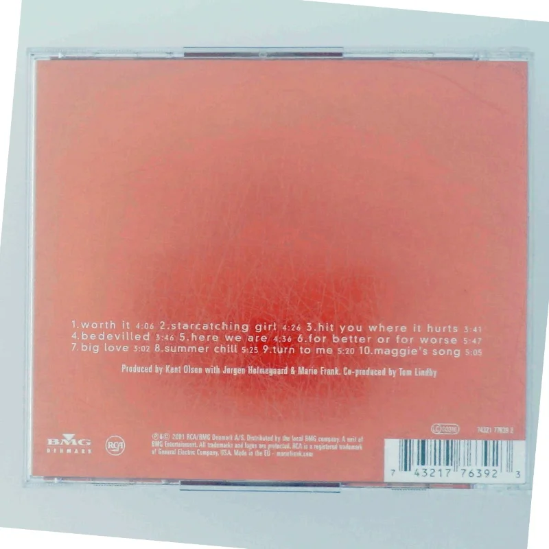 Marie Frank fra BMG Denmark