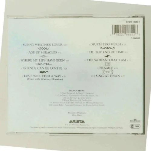 Dionne Warwick CD fra Arista