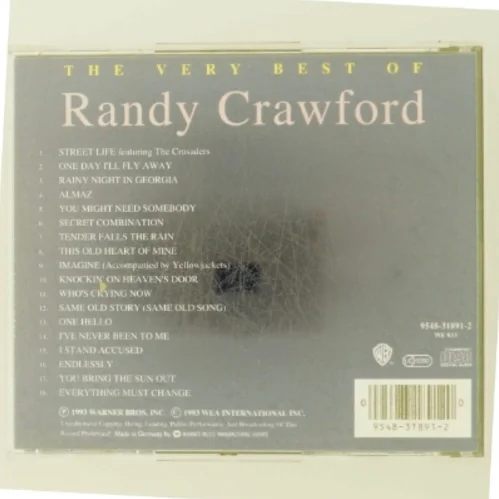 Randy Crawford CD fra Warner Bros.