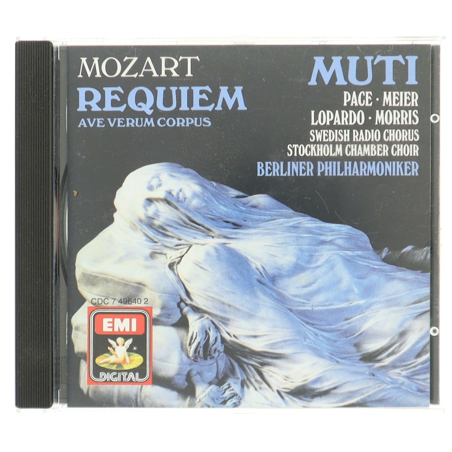Mozart Requiem CD fra EMI