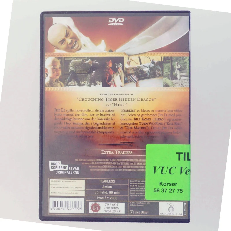 Fearless (dvd)