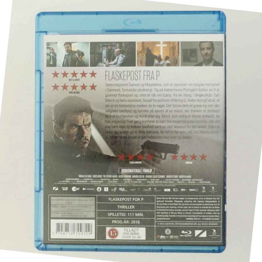 Flaskepost Fra P Blu-Ray - Afdeling Q