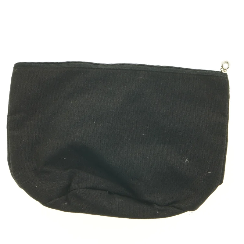 Sort kanvas kosmetikpung fra Hello Kitty (str. 27 x 19 cm)