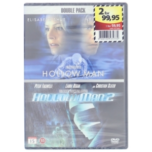 Hollow man 1 + 2 DVD fra Sony Pictures