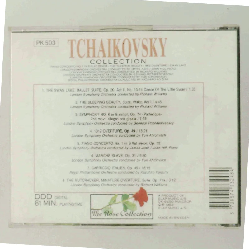 Tchaikovsky Collection CD fra Elap Music