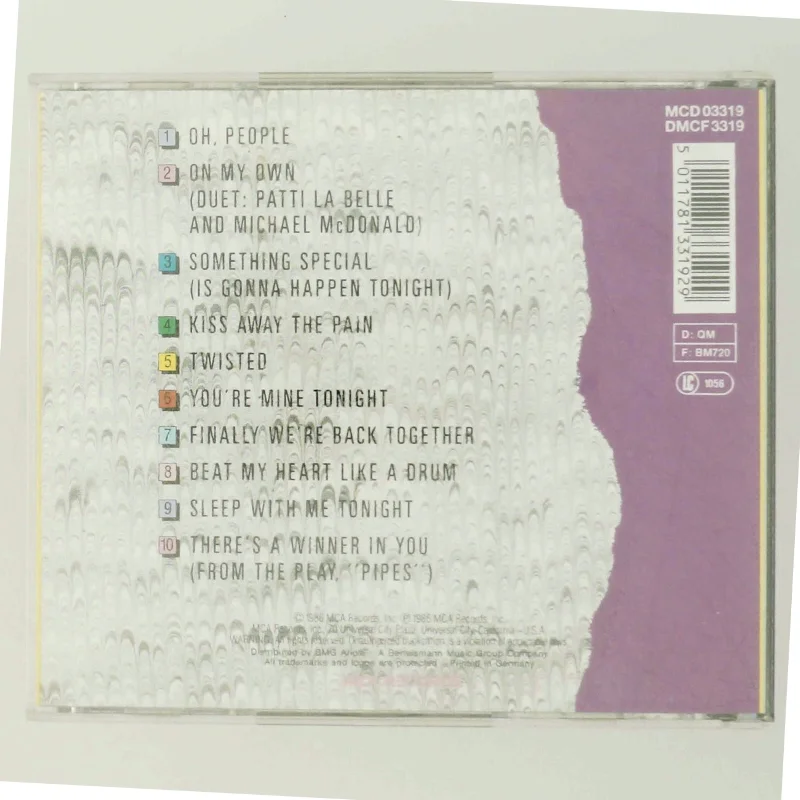 Patti LaBelle - Winner In You CD fra MCA Records