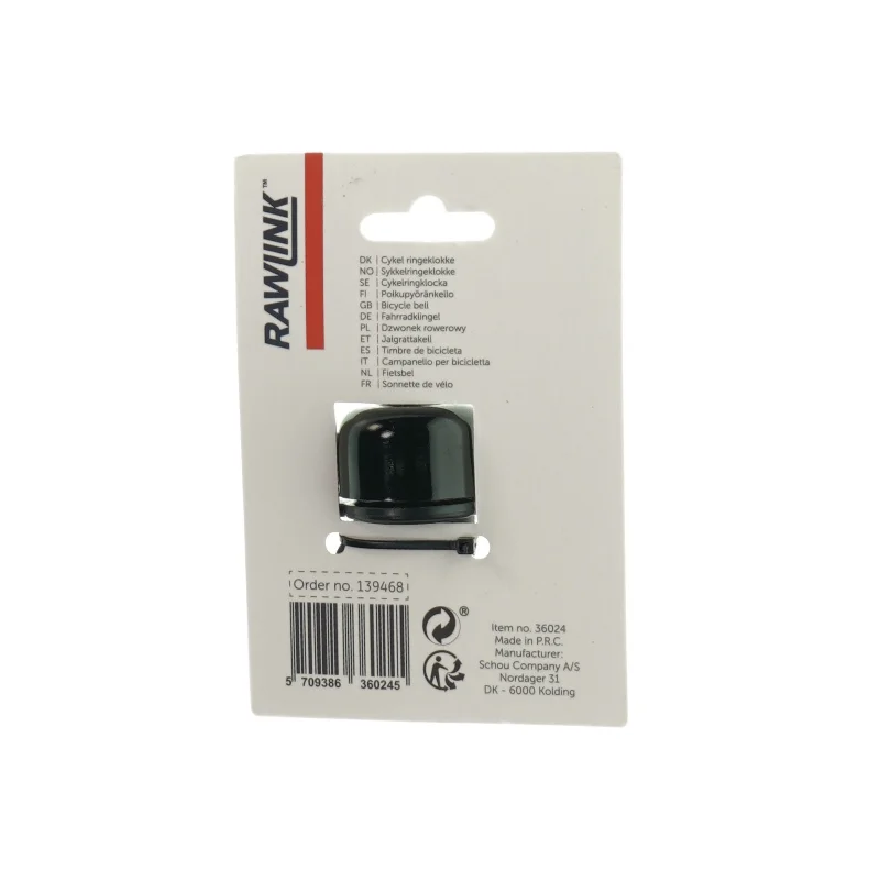 Cykel klokke fra Rawlink