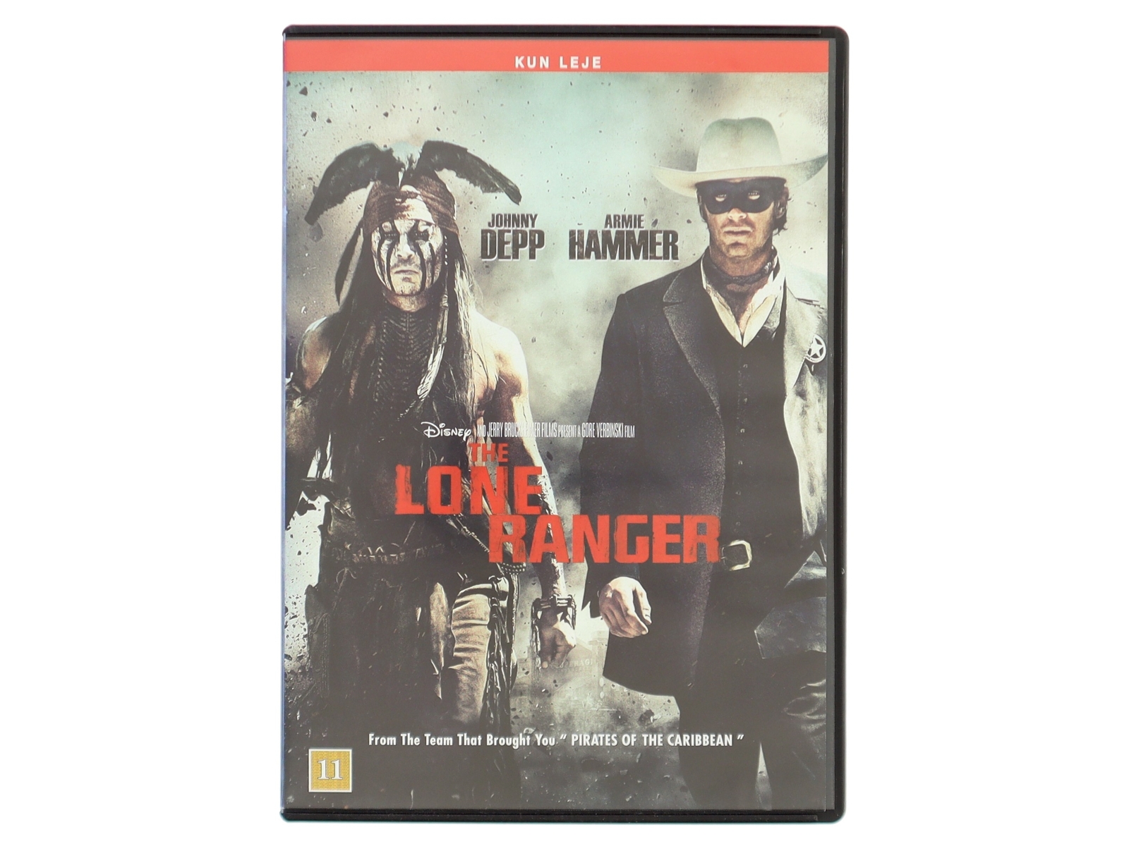 DVD film 'The Lone Ranger' fra Disney