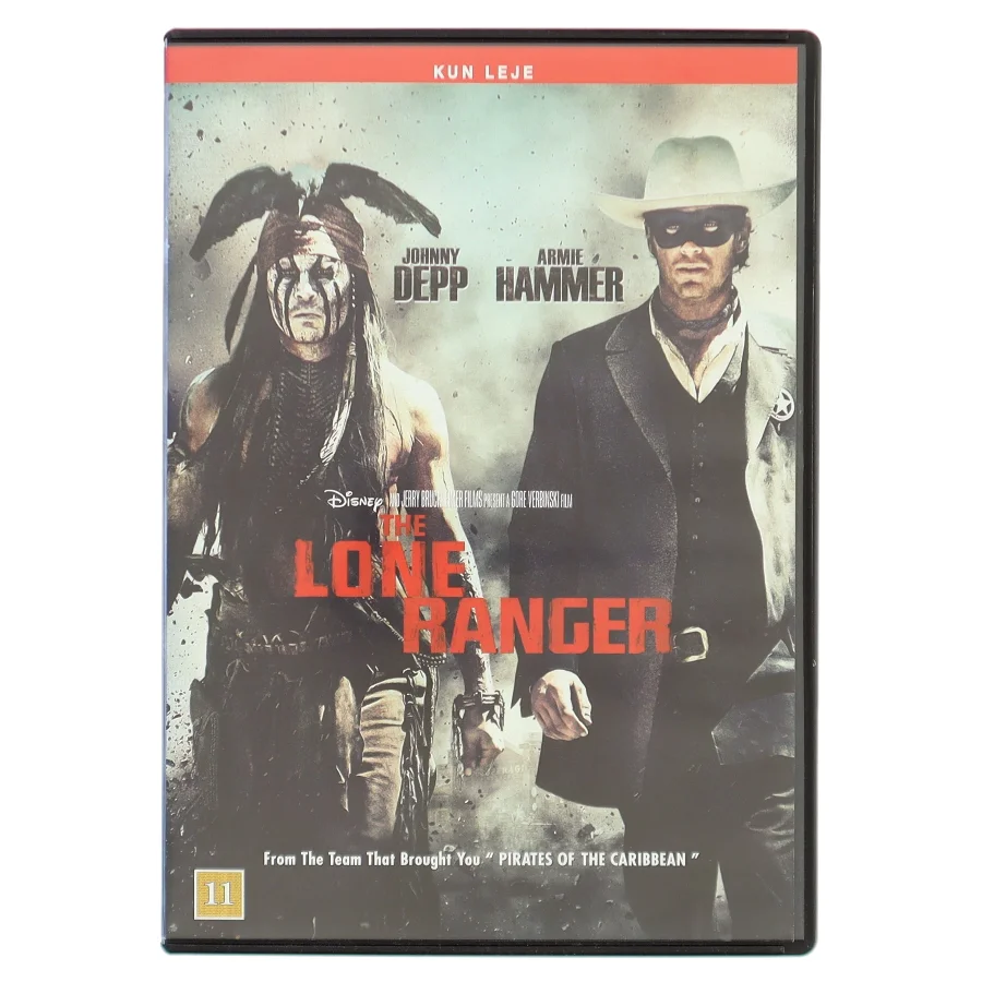 DVD film 'The Lone Ranger' fra Disney