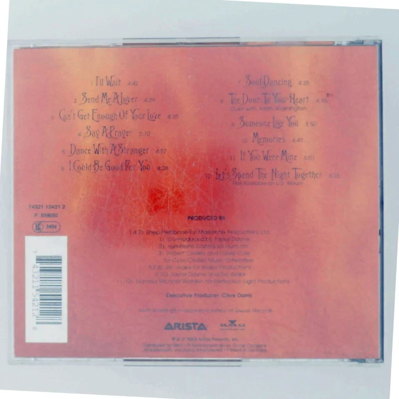 Taylor Dayne 'Soul Dancing' CD fra Arista