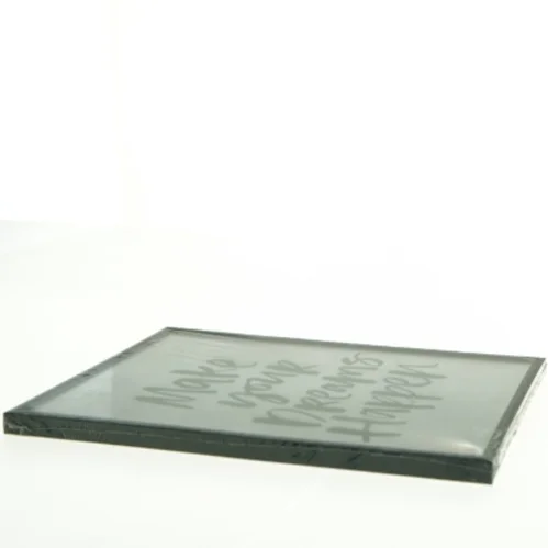 Billedramme med teksten 'Make your Dreams Happen' fra Jysk (str. 21 x 30 cm)