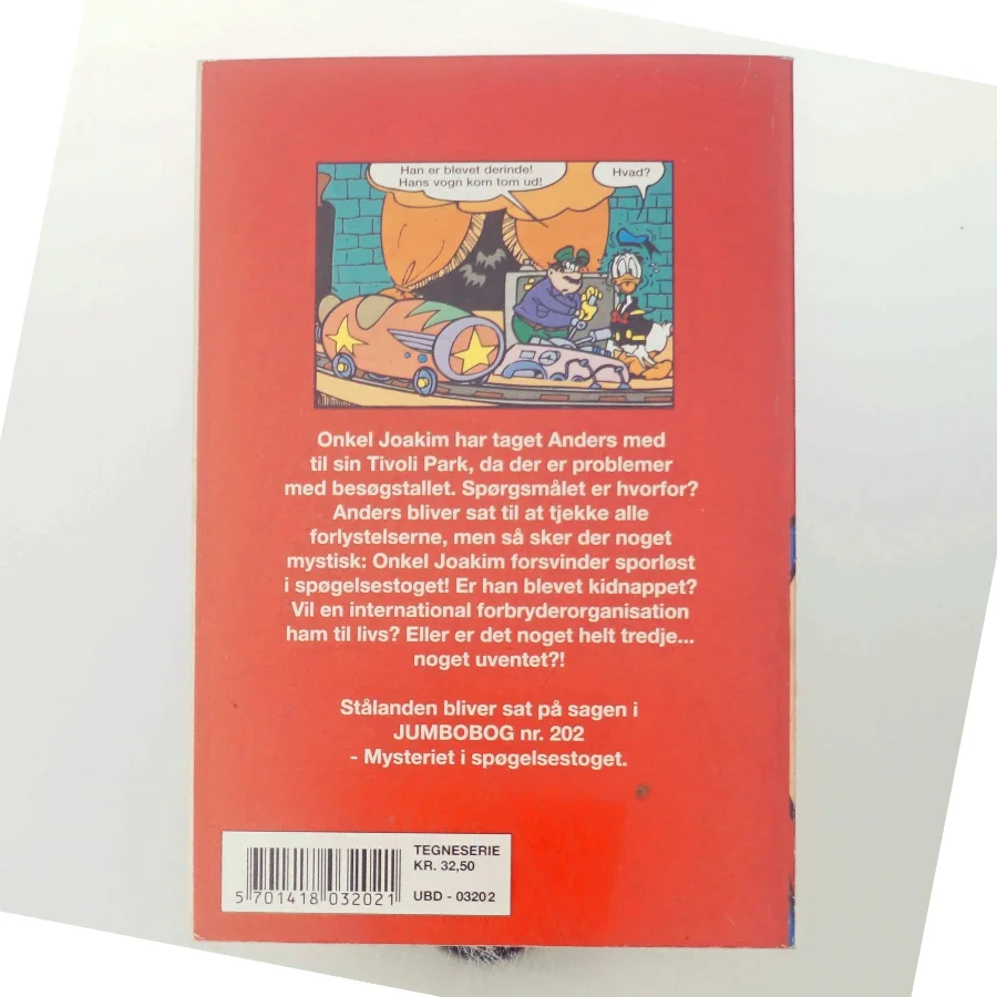 Jumbobog nr. 202 - Mysteriet i spøgelsestoget fra Egmont