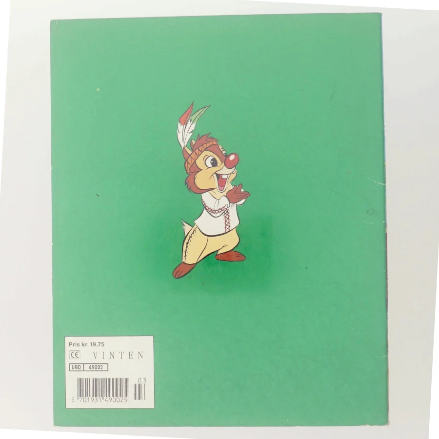 Anders And som cowboy bog fra Disney