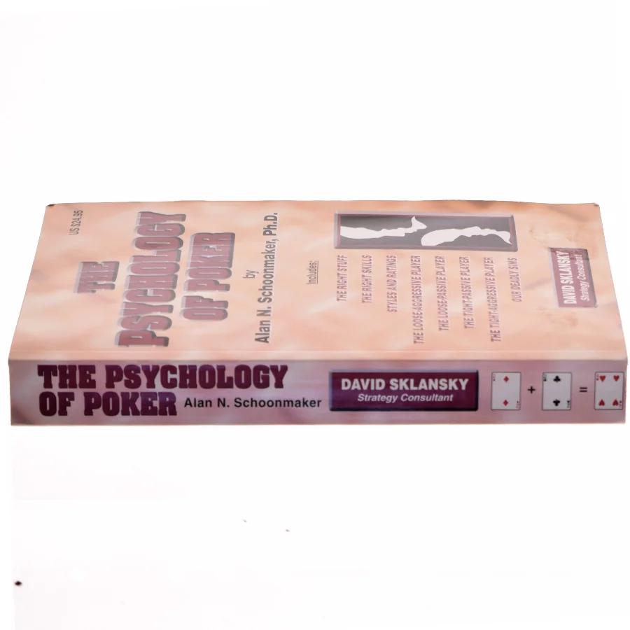 The Psychology of Poker af Alan N. Schoonmaker (Bog)