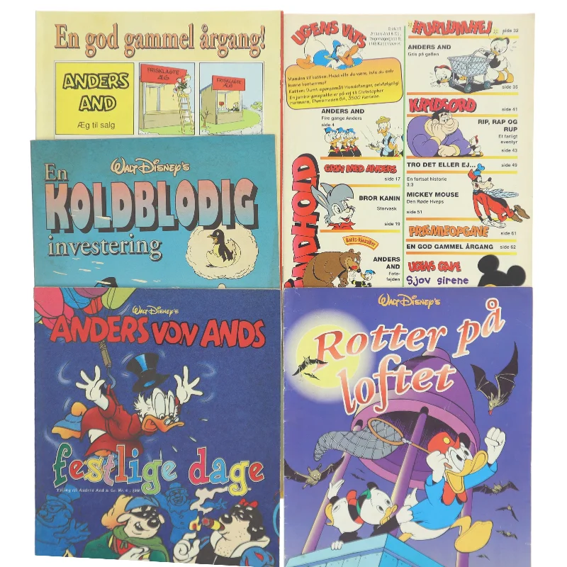 Anders And-blade fra Walt Disney