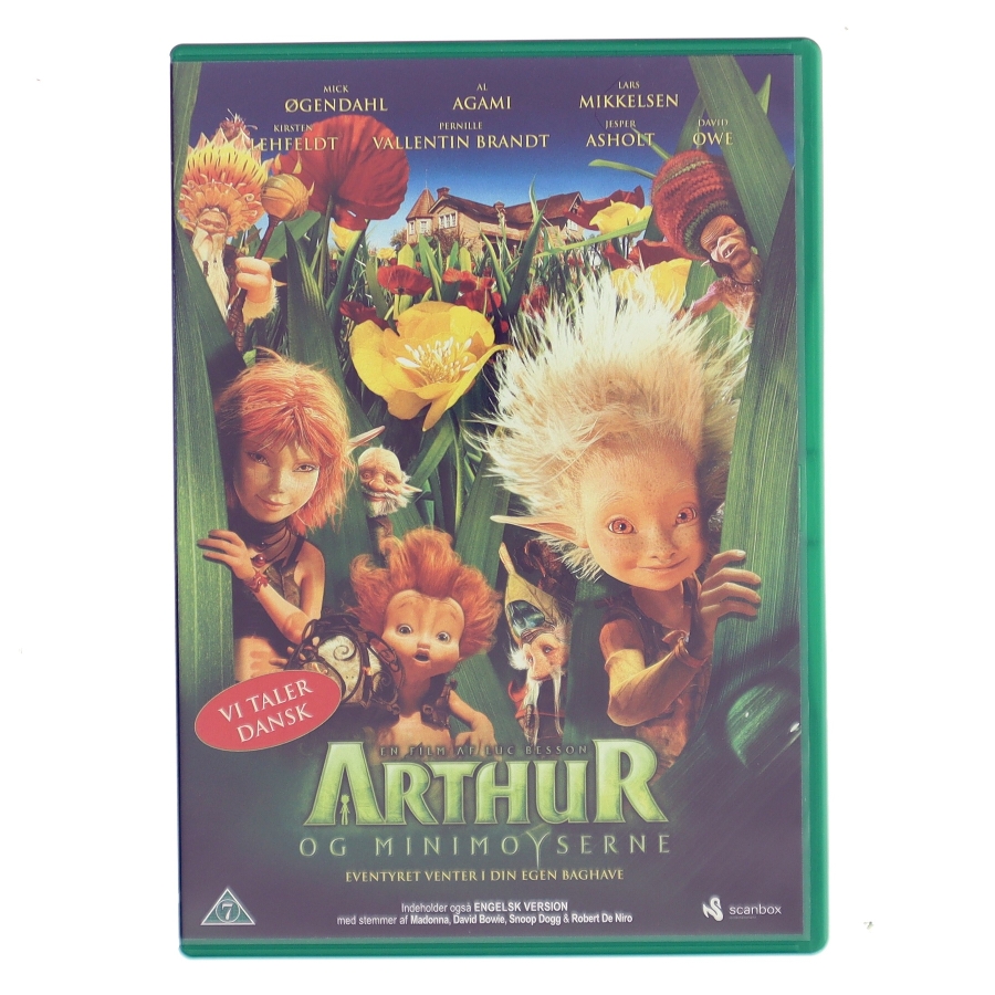 ARTHUR AND THE MINIMOYS med Nick Øgendahl (DVD)