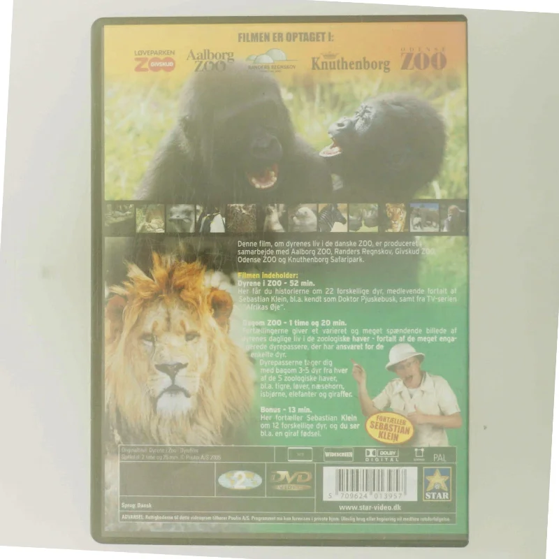 Dyrene I Zoo med Sebastian Klein (DVD)