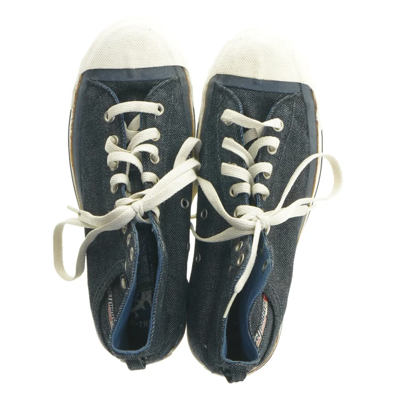 Diesel denim sneakers fra Diesel (str. 38)
