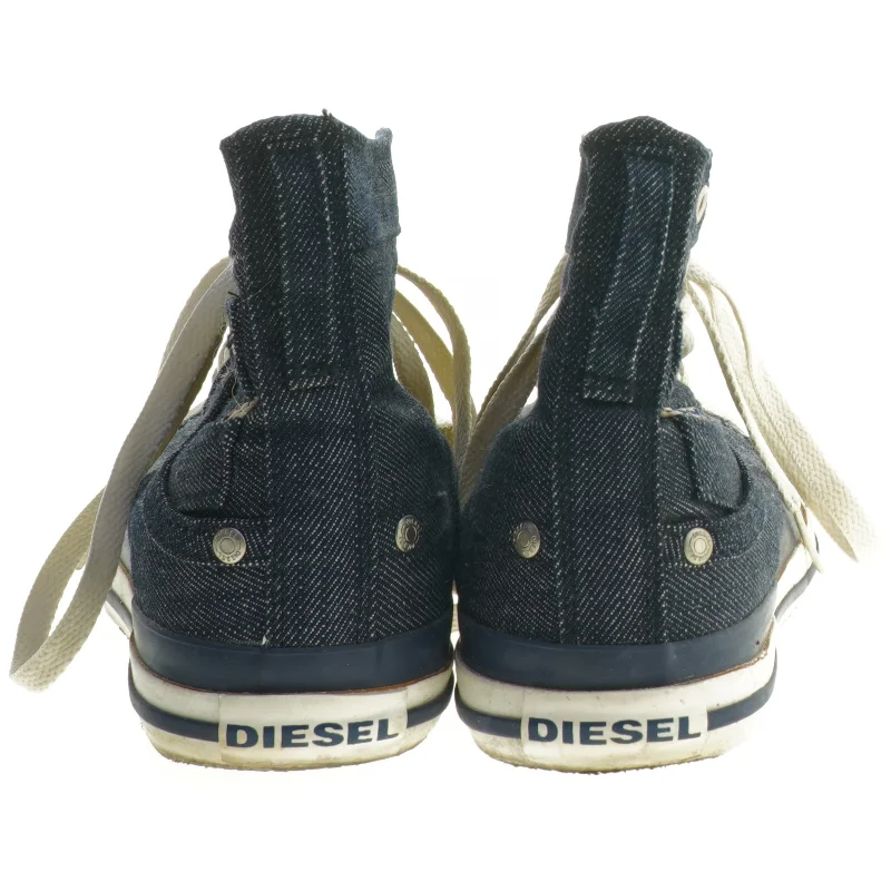 Diesel denim sneakers fra Diesel (str. 38)