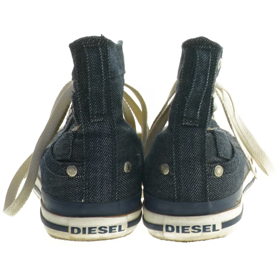 Diesel denim sneakers fra Diesel (str. 38)