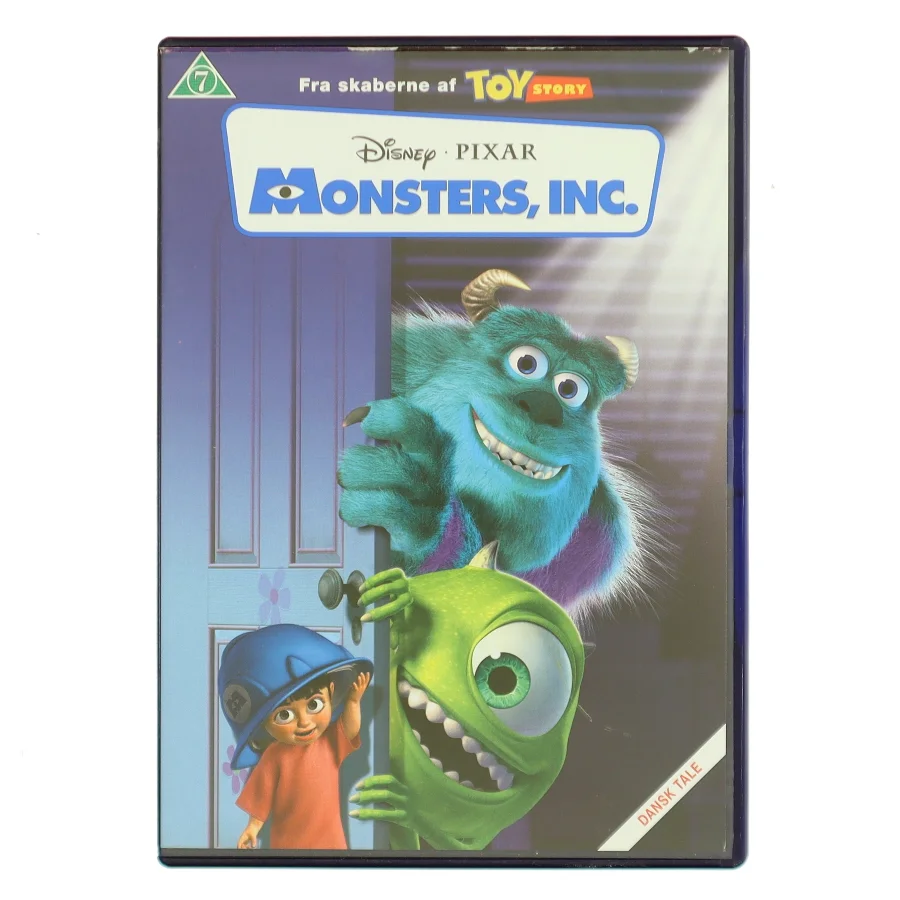 Monsters Inc med Mike Wazowski (DVD)