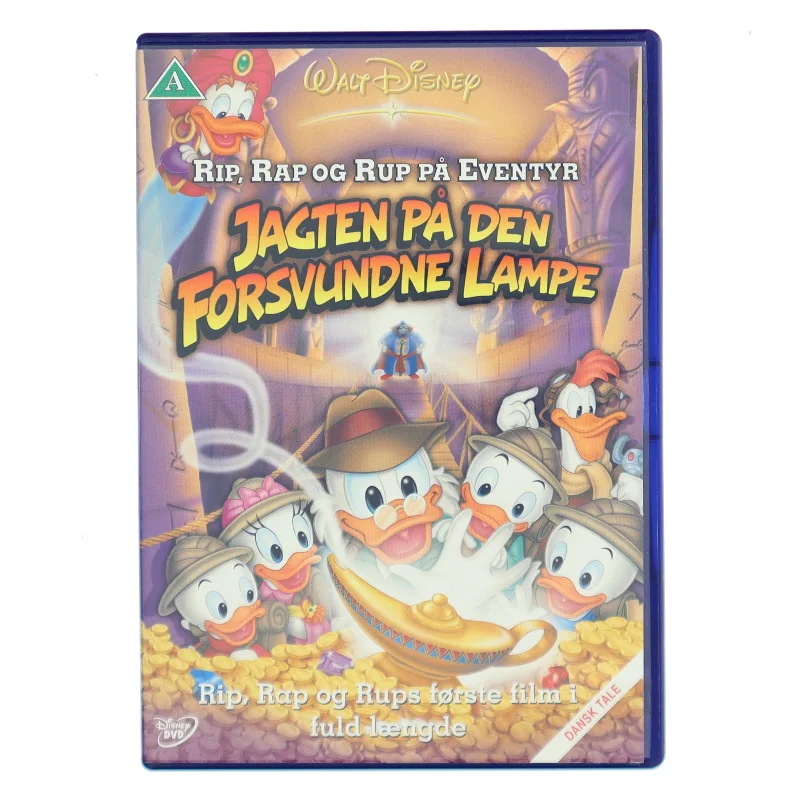 DuckTales - Jagten på den forsvundne lampe, DVD fra Disney med Rip (DVD)
