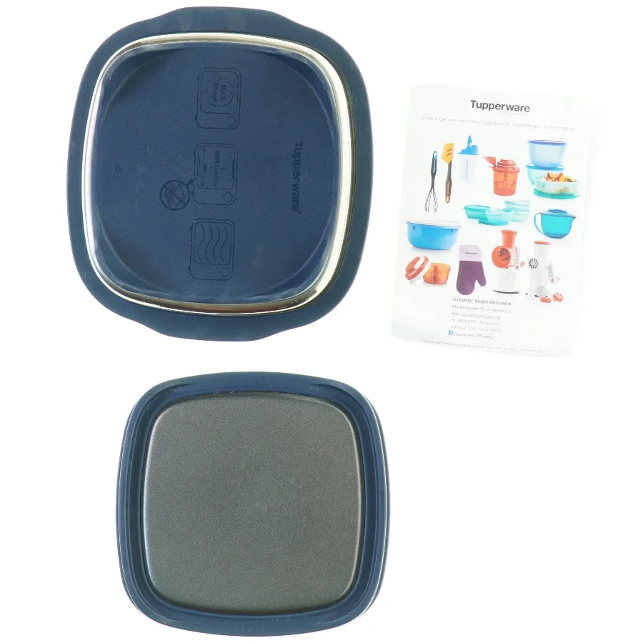 Micro pro grill fra Tupperware (str. 26 x 5 cm)