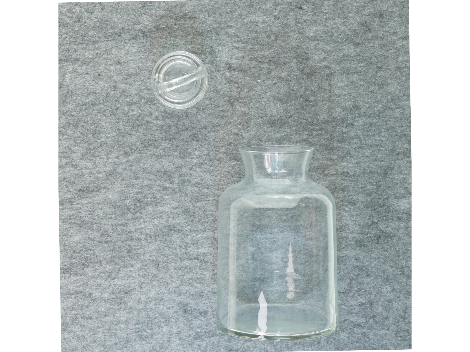Glas opbevaring fra Rosendal (str. 20 x 13 cm)