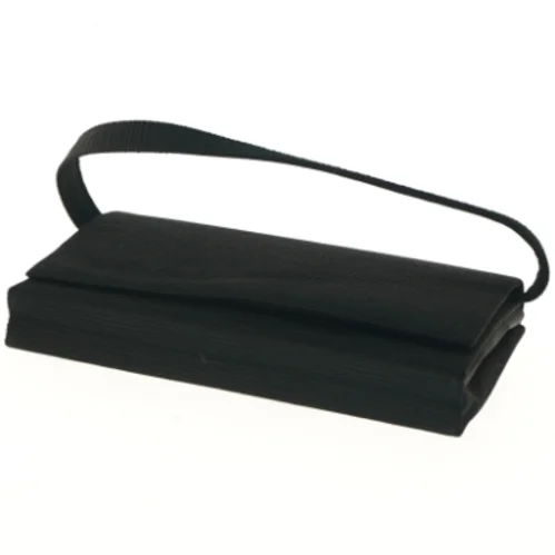 Sort clutch taske (str. 21x13 cm)