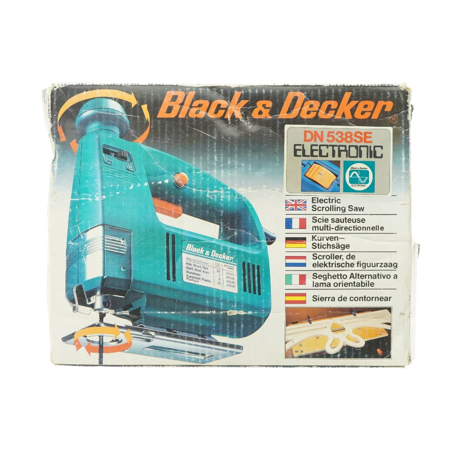 Elektrisk stiksav fra Black & Decker (str. 20 x 23 cm)