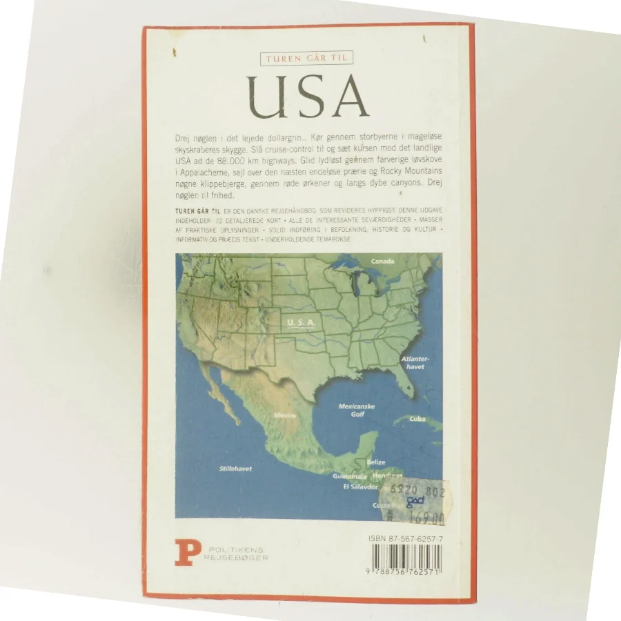 Turen går til USA af Preben Hansen (f. 1956) (Bog)