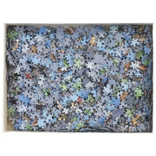 Dino 1000-brikkers puslespil (str. 1000 brikker cm)