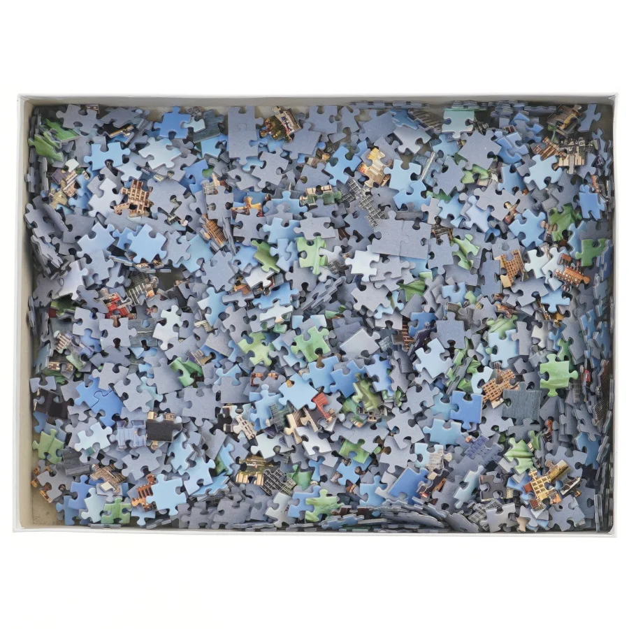 Dino 1000-brikkers puslespil (str. 1000 brikker cm)