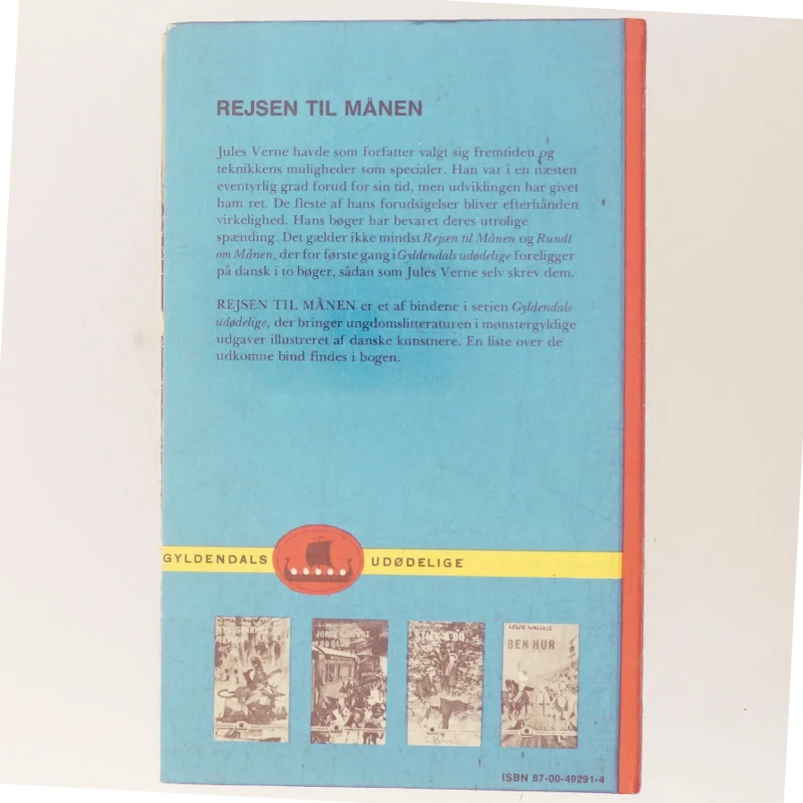 Rejsen til Månen af Jules Verne (Bog)