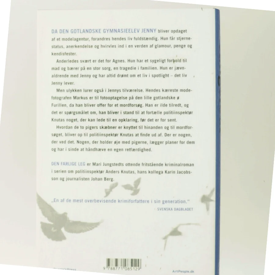 Den farlige leg : kriminalroman af Mari Jungstedt (Bog)