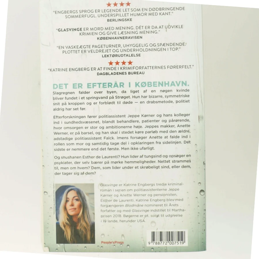 Glasvinge : kriminalroman af Katrine Engberg (Bog)
