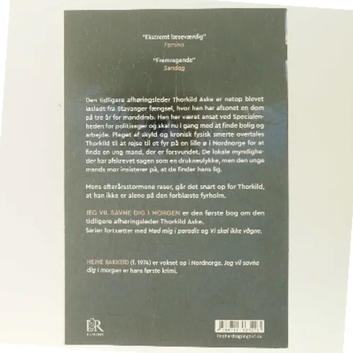 Jeg vil savne dig i morgen af Heine Bakkeid (Bog)