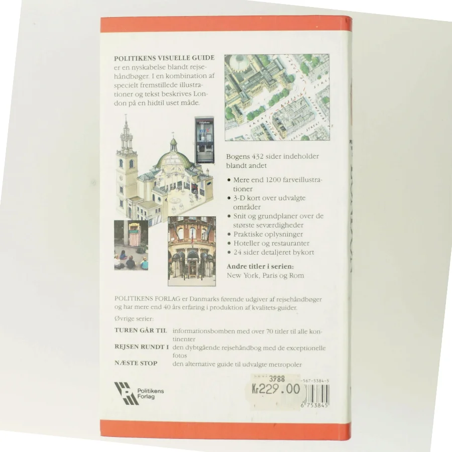 Politikens Visuelle Guide: London af <Bogens forfattere> (Bog)