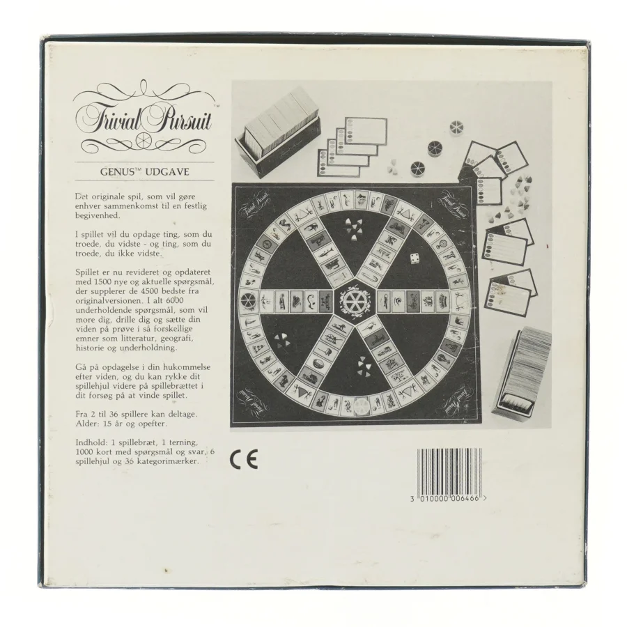 Trivial Pursuit Mastergame Genus Udgave fra Trivial Pursuit (str. 27x27 cm)