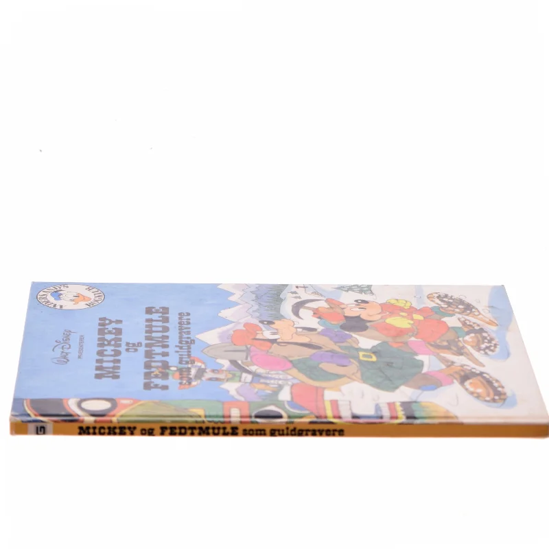 Mickey og Fedtmule som guldgravere (Bog)