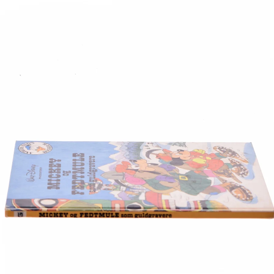 Mickey og Fedtmule som guldgravere (Bog)