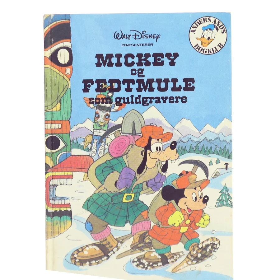 Mickey og Fedtmule som guldgravere (Bog)