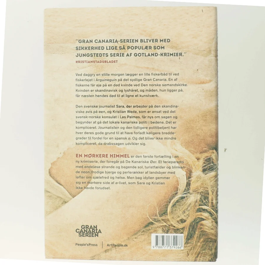 En mørkere himmel : kriminalroman af Mari Jungstedt (Bog)